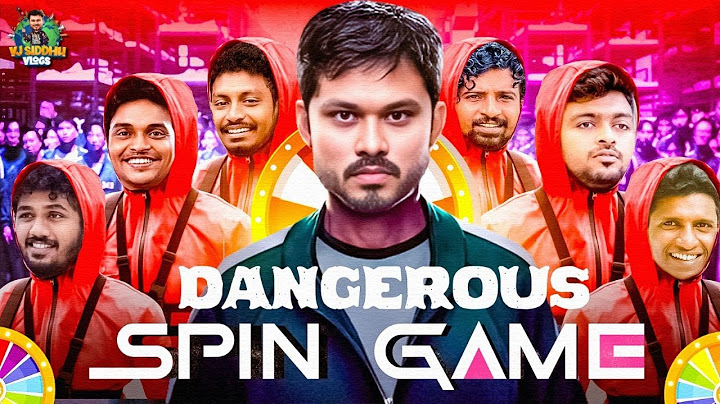Squid Game நஹி Spin Game போலோ 🤩💥 | Vj Siddhu Vlogs