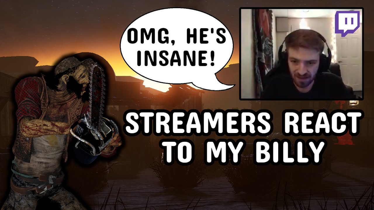 TTV Streamers React to My Billy | Dead by Daylight - YouTube