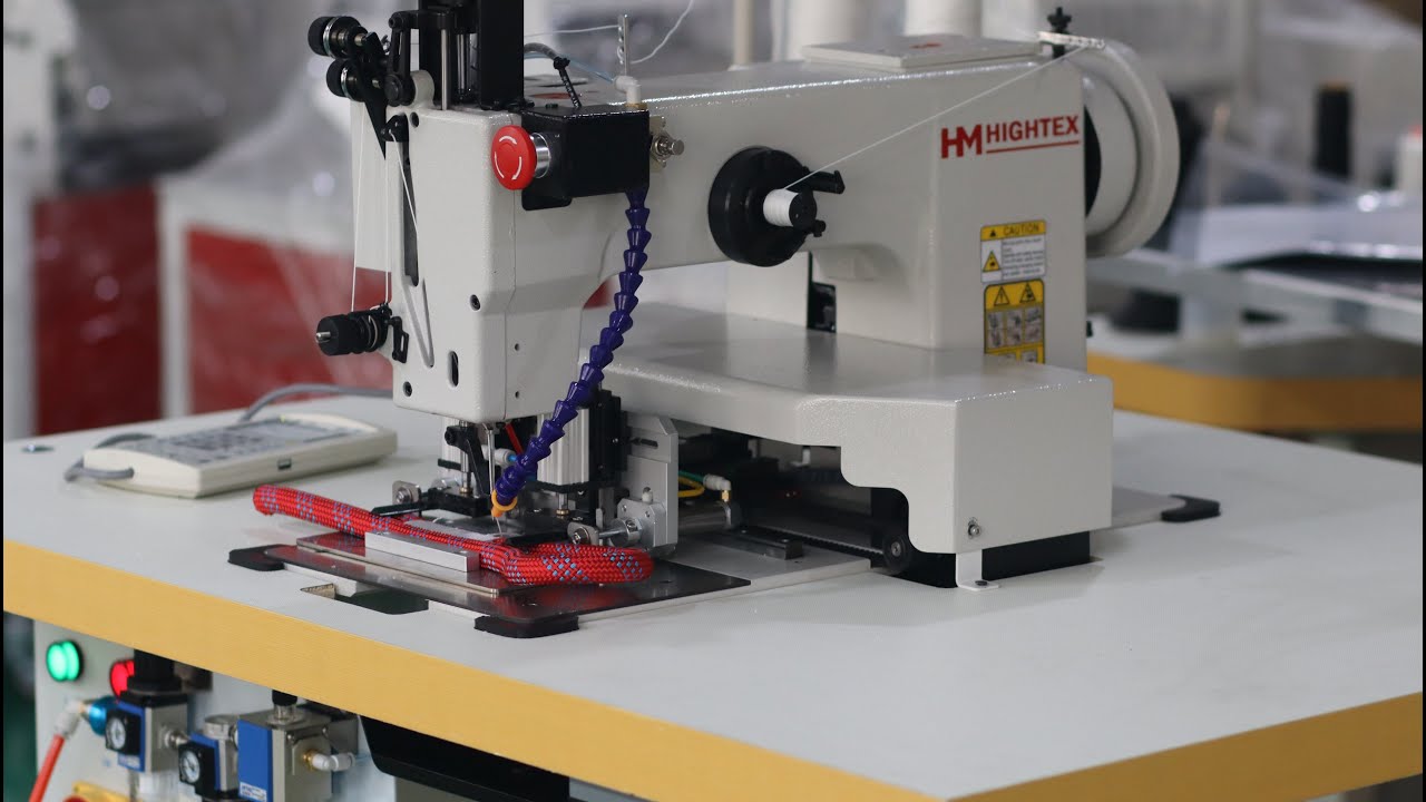 Automatic rescue ropes sewing machine sold to Mexico YouTube