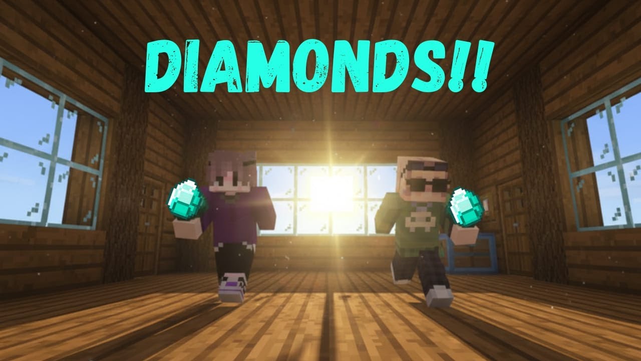 Can we find diamonds?? || Minecraft Part 3 || Cave exploration!