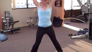 Jumping Jacks with Overhead Presses