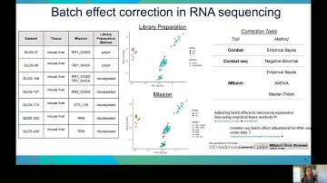 Evaluation of batch effect correction methods for... - Lauren Sanders - BOSC - Abstract - ISMB 2022