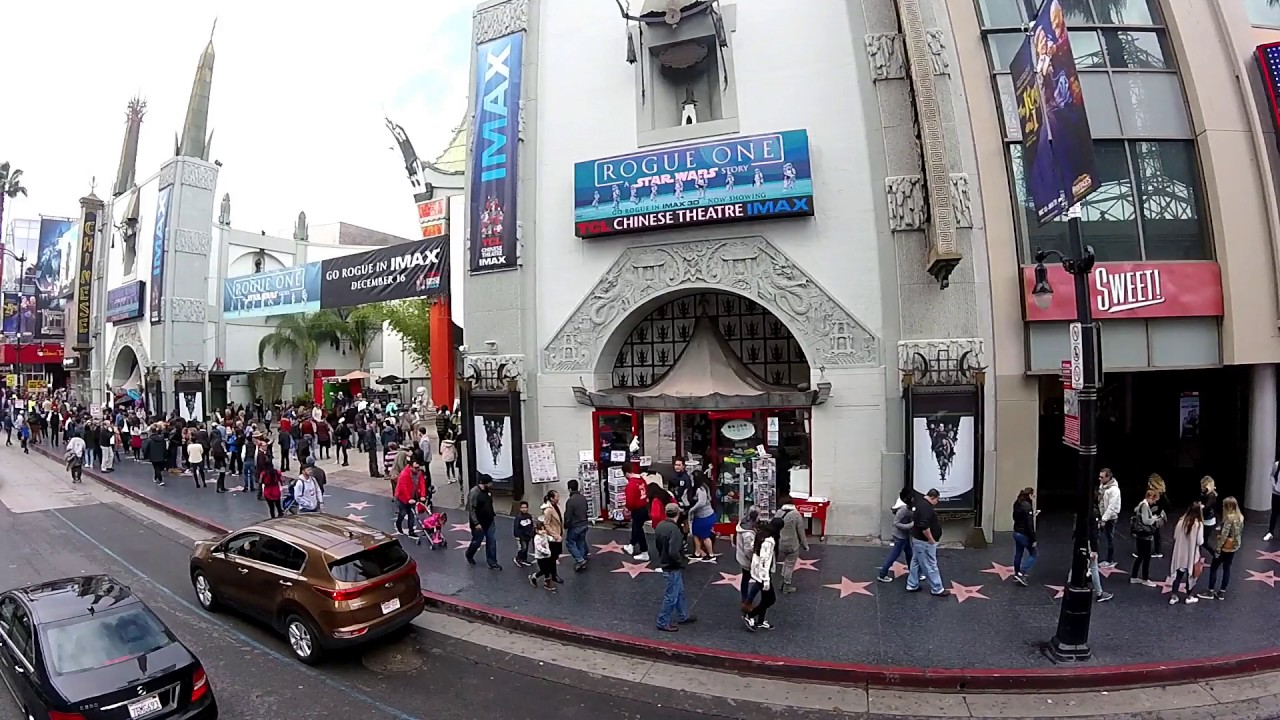 Hollywood Walk of Fame & Chinese Theater - YouTube