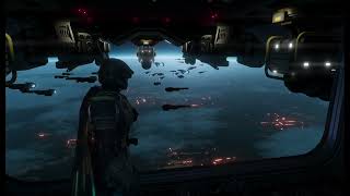 Helldivers 2 On Ship Atmospheric Ambience for Sleep (No Music)