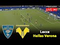 🔴Live- Lecce vs Hellas Verona | Serie A 2025/26 | eFootball PES21 Simulation