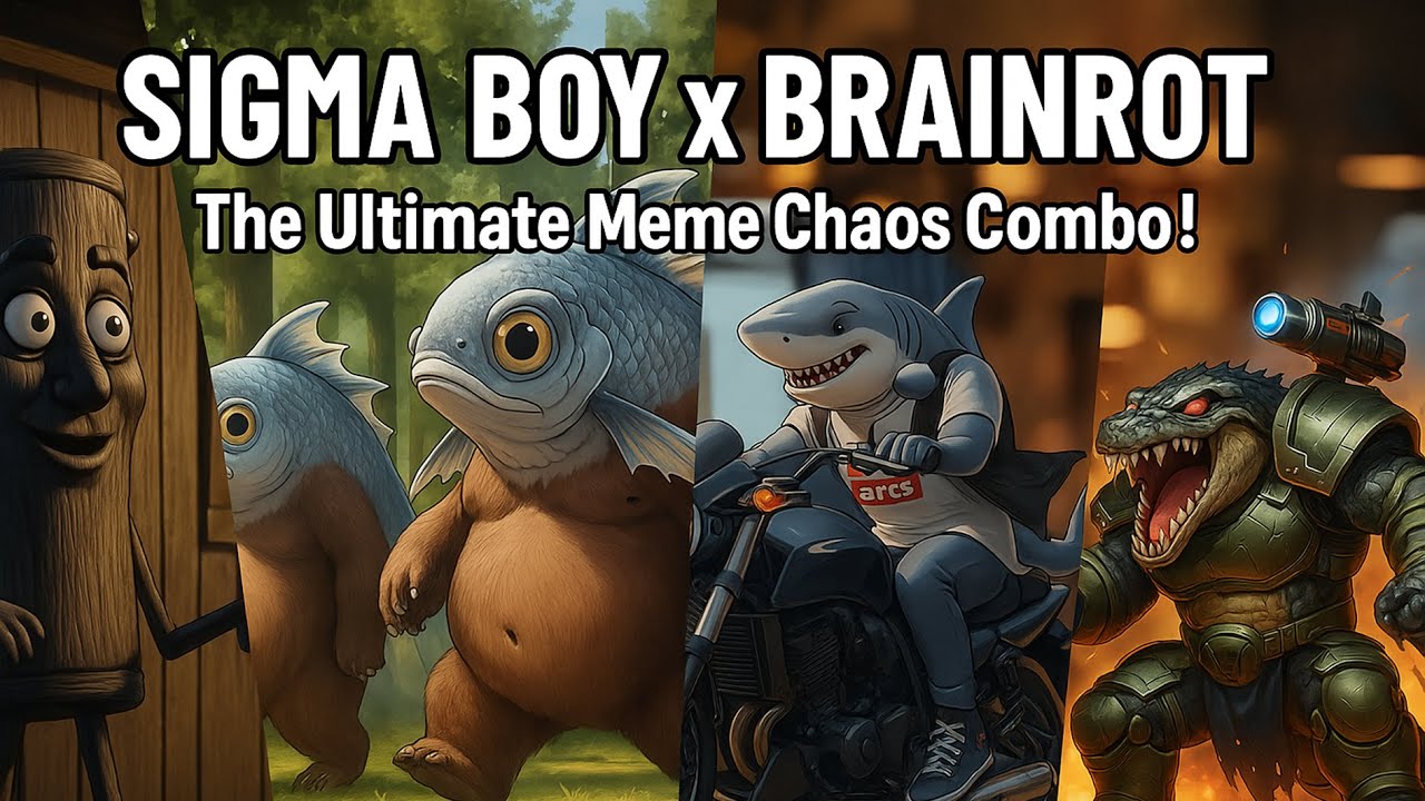 SIGMA BOY x BRAINROT – The Ultimate Meme Chaos Combo! TUNG TUNG SAHUR ...