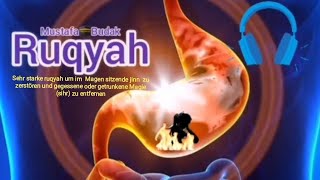 Powerful Ruqyah to destroy Jinn living in stomach and to remove Eaten & drunk Sahar, Sihir, sihr,