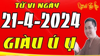 Tu Vi Hang Ngay 21/4/2024 VẬN MAY ẬP ĐẾN. .5 Con Giáp Bỗng Chốc Đổi Đời Giàu Hơn Tỉ Phú