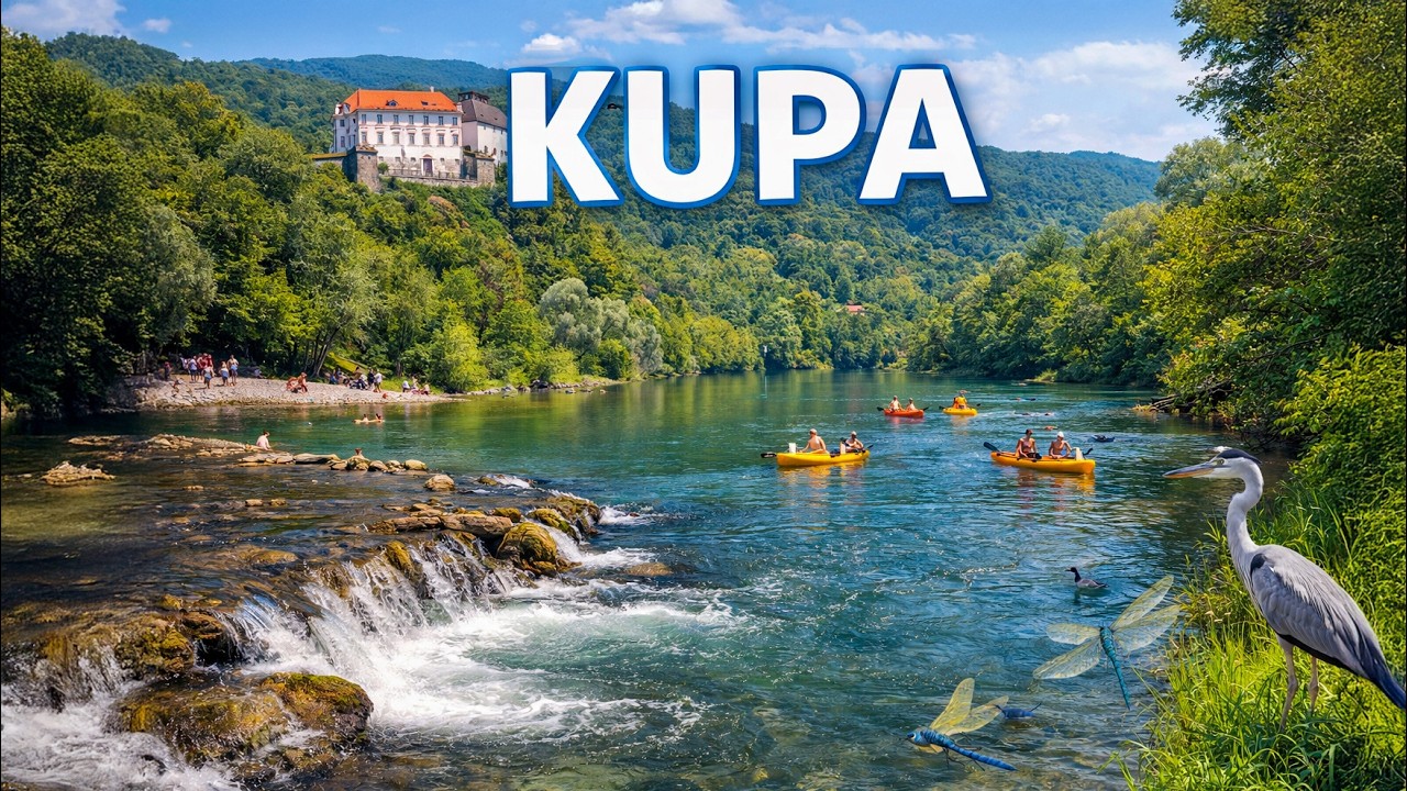 Kupa – od tirkiznog planinskog izvora do nizina | Rijeka brzaca, kanjona i meandara