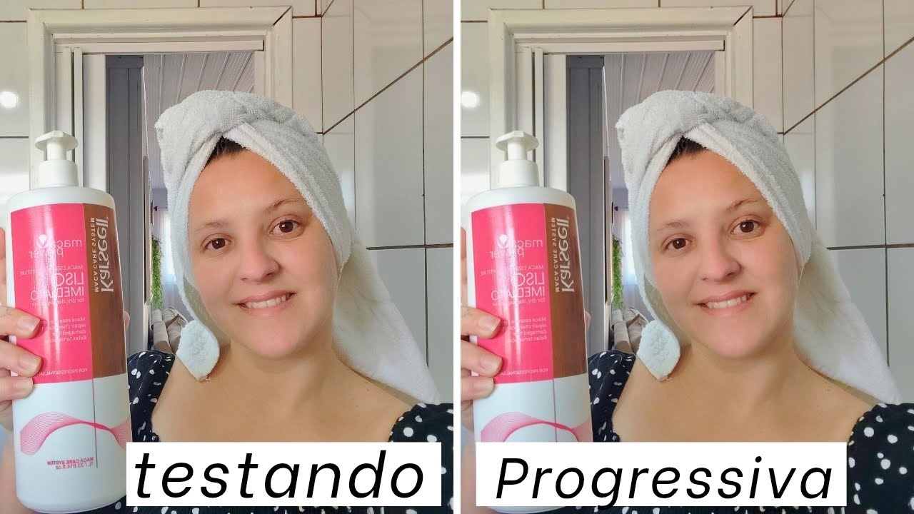 TESTANDO PROGRESSIVA KARSEELL!! SERÁ QUE É BOA, FIZ SOZINHA 🫣