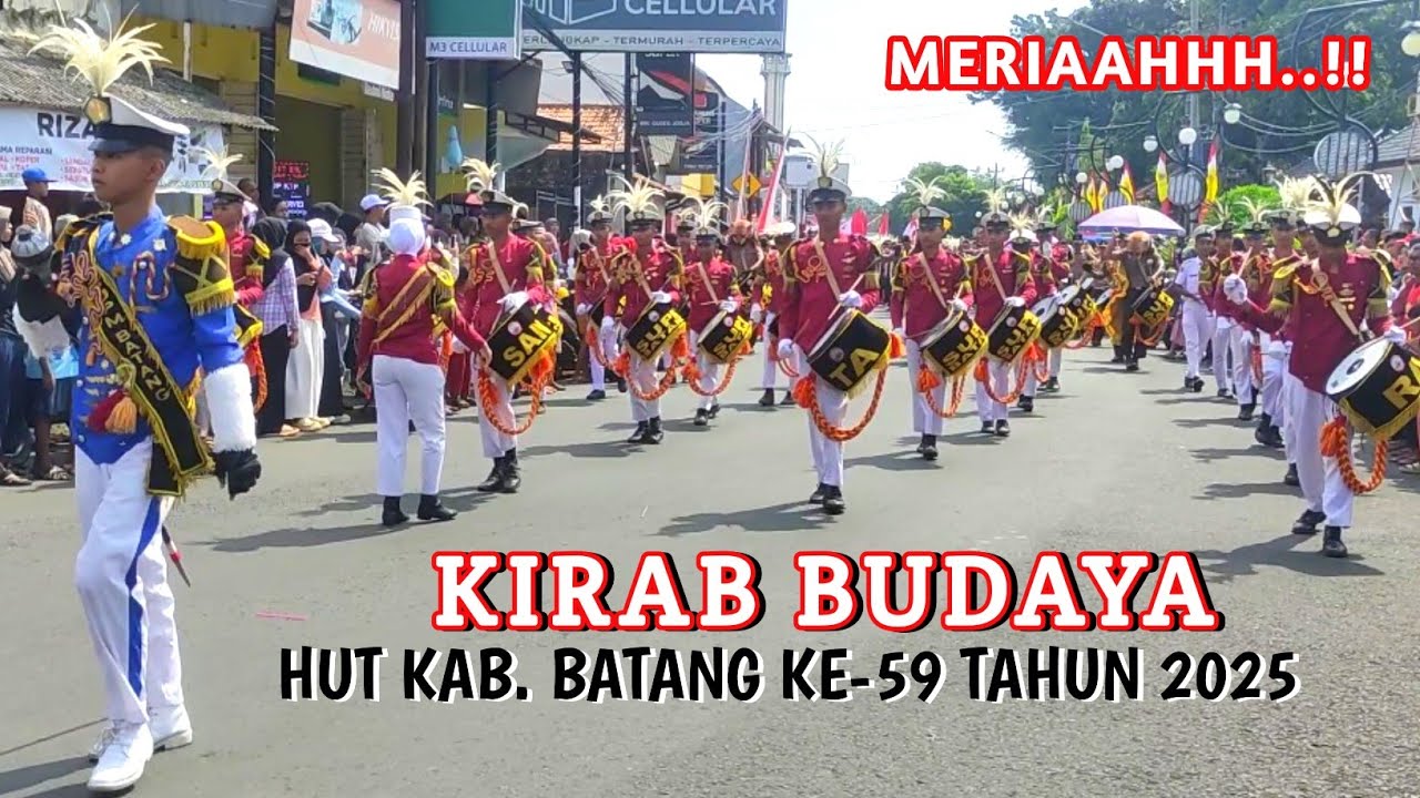 ISTIMEWA..!! KIRAB BUDAYA HUT KAB.BATANG KE-59 TAHUN 2025 | #kirabbudaya #karnaval #pawai