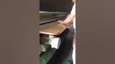 Buffing process in Tannery