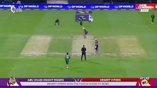 Abu Dhabi Knight Riders vs Desert Vipers | DP World ILT20 | 2025/26 | Highlights
