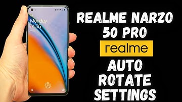 REALME NARZO 50 PRO Auto Rotate Screen / Landscape Mode (RMX3286)