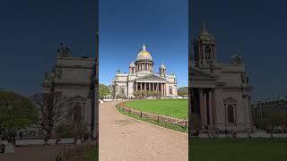 Saint Isaac&#39;s🏛️Cathedral in St Petersburg #explore #colors #landscape #art #garden #architecture #eu