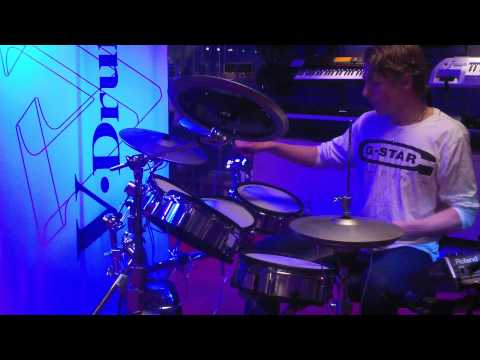 V-Drums World Championship 2012 | Kasper Eisenberg...