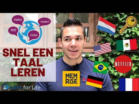 Video: De Beste Manieren Om Een vreemde Taal Te Leren