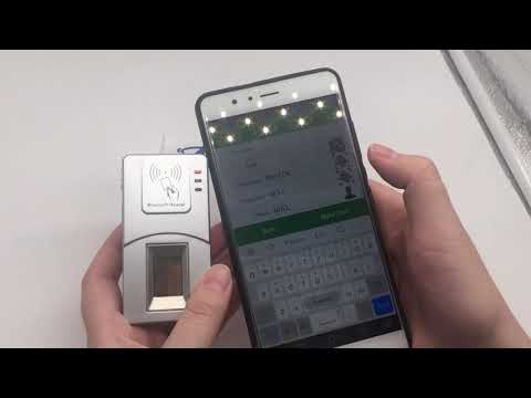 HF7000 bluetooth biometric for agri business crowfarming farmer registration