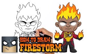 how to draw firestorm art tutorial