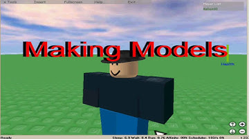 Roblox Tutorial August 2009(Making Models) (HD)