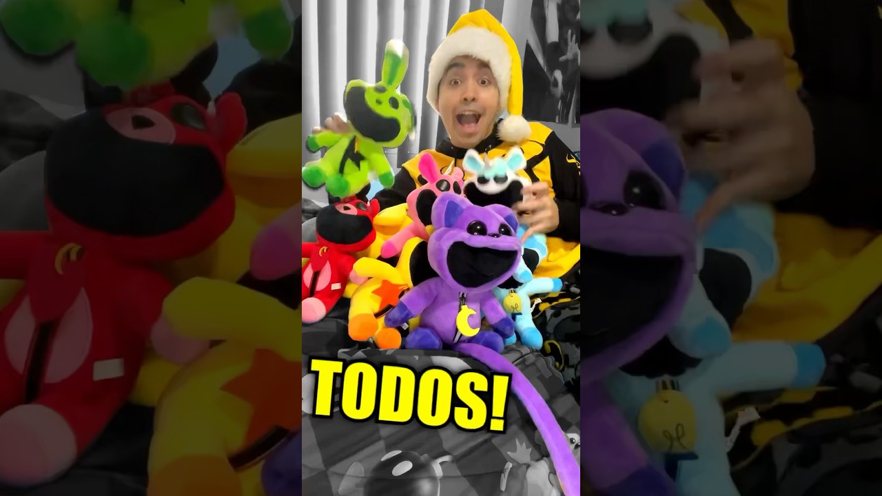 TODOS los 8 PELUCHES de SMILING CRITTERS 🌈