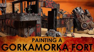 Painting a Gorkamorka Fort