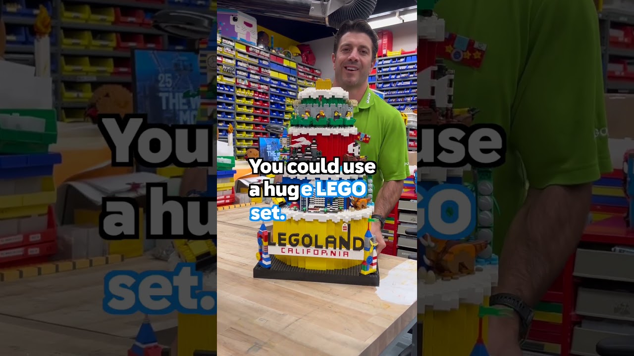 You look like you need a LEGO set ❤️