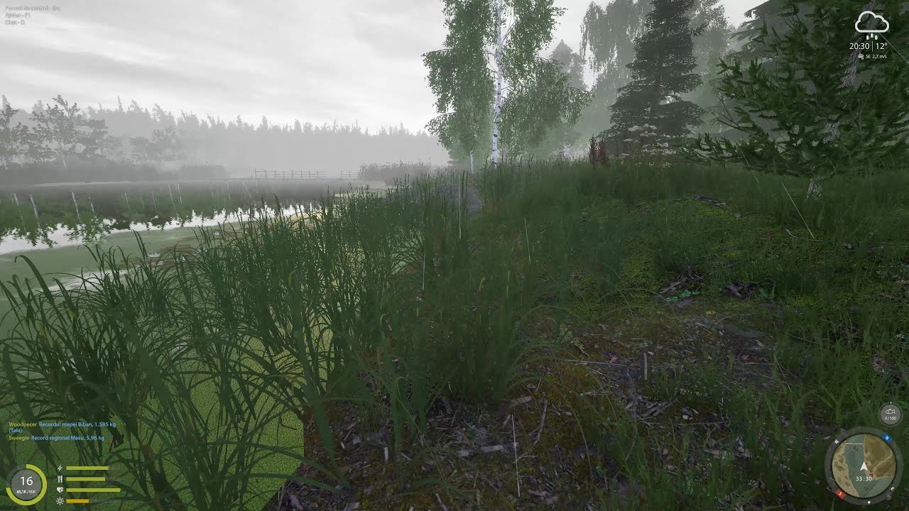 Russian Fishing 4 - Old Burg Lake - ( Lacul vechiului castel ) - Scoicar - 1.875 kg - Peste rar