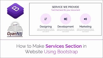 Web UI Development Tutorial Part - 14 | How to Make Services Section Using Bootstrap