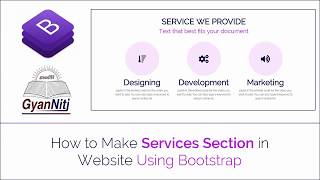 Celebrity Web UI Development Tutorial Part - 14 | How to Make Services Section Using Bootstrap Net Worth