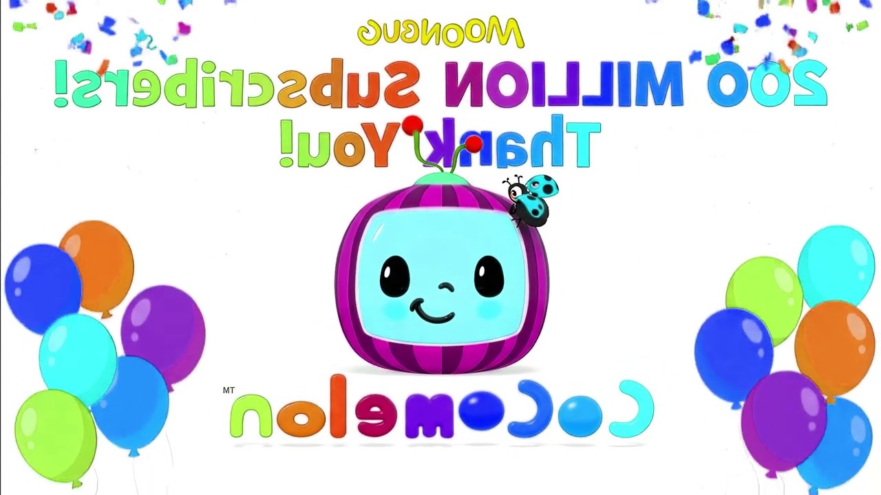 Cocomelon 200 Million Subscribers Special Intro Logo Effects Sponsored By Klasky Csupo 2001 Effects