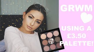 CHATTY GRWM · FILMING & INSTA MAKEUP! ft. W7 PALETTE || Emily Diane Philpott