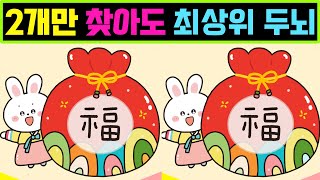 [다른그림찾기] 2개만 찾아도 최상위 두뇌 (틀린그림찾기/두뇌운동/치매예방/Find another picture/prevention of dementia) screenshot 2