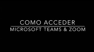 Como Acceder Microsoft TEAMS y ZOOM screenshot 5