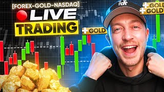 Live Trading Forex, Gold & NQ (Half Man - Half Robot Experiment)