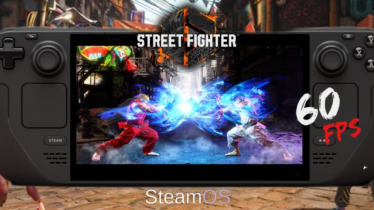 STREET FIGHTER 6 - STEAM DECK - 60 FPS ( configuración)