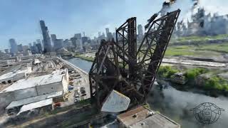 Geodetic Imaging - St Charles Airline Bridge, Chicago, IL - NeRF Rendering Demo