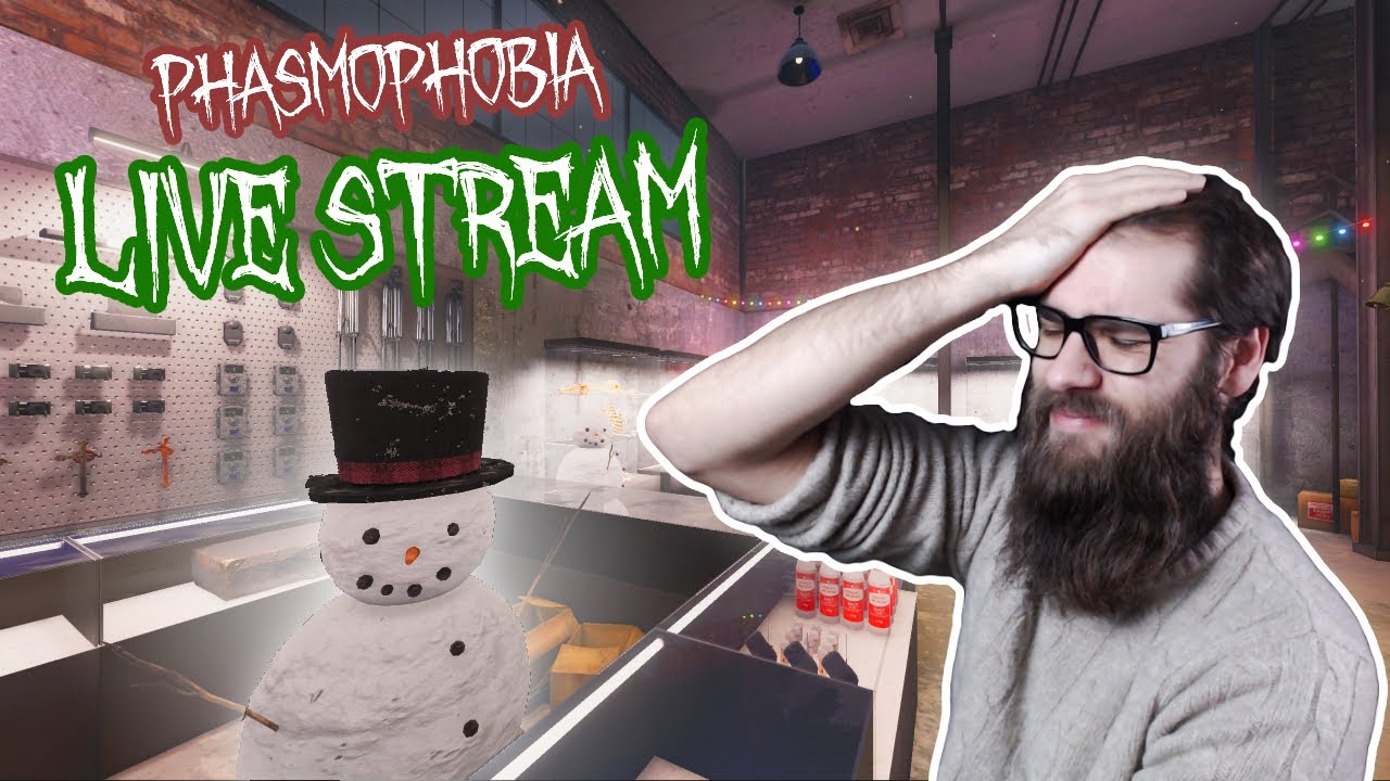 🔴 Getting the CHRISTMAS EVENT TROPHY the HARD WAY Phasmophobia YouTube