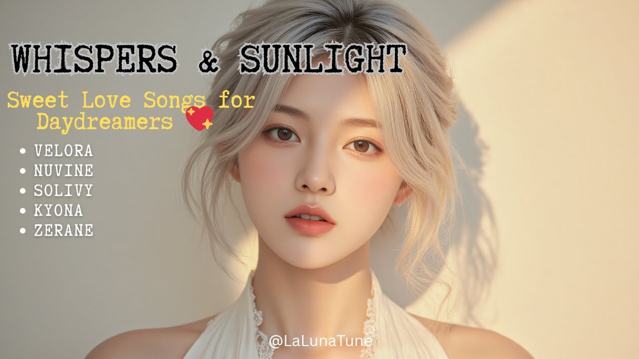 WHISPERS & SUNLIGHT – ROMANTIC FEMALE POP PLAYLIST 2025 | SWEET LOVE SONGS FOR DAYDREAERS 💖
