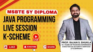 JAVA | Special Lecture | SY DIPLOMA | K - Scheme 💻🚀