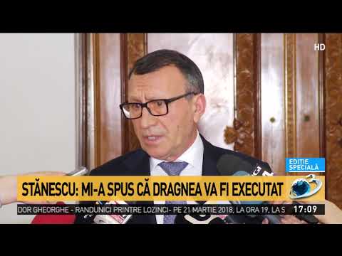 Stănescu, despre cum urma Dragnea să fie executat