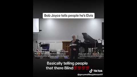 Bob Joyce Slips Up? Shocking Sermon Moment - Does He Reveal the Truth About Elvis?