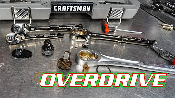 180-Teeth Ratchets - Craftsman Overdrive 121pc Set