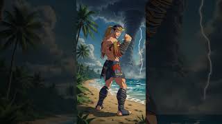 Tekken 8 Anime Style Fahkumram #tekken8 #fahkumram #anime #ai #aura #aivideo #aiart #storm #muscle