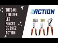 Tuto comment utiliser les pince  pression de chez action