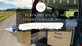 DIY Campingbox - In 10 Schritten zu Deiner perfekten Campingbox