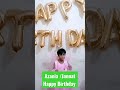 happy birtday my Doughter azania fatima / Jannat