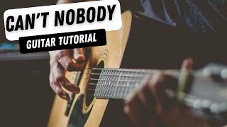 Tomorrow People - Can't Nobody Guitar Tutorial