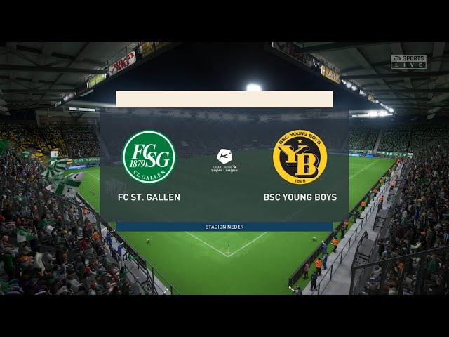 ⚽ St Gallen vs Young Boys ⚽, Swiss Super League (27/09/2023)