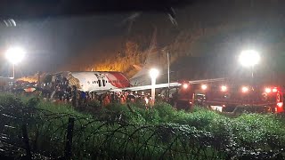 Air India plane crashes in Calicut after skidding off runway, over a hundred injured